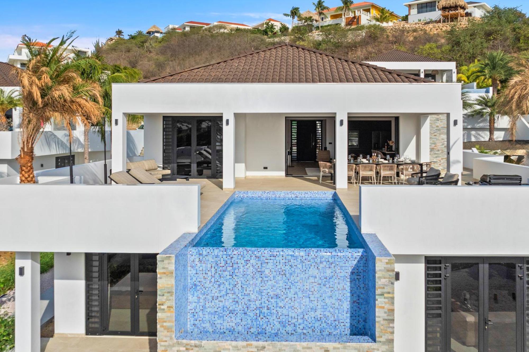 Villa Blue Bay Curacao Dorp Dorp Sint Michiel エクステリア 写真